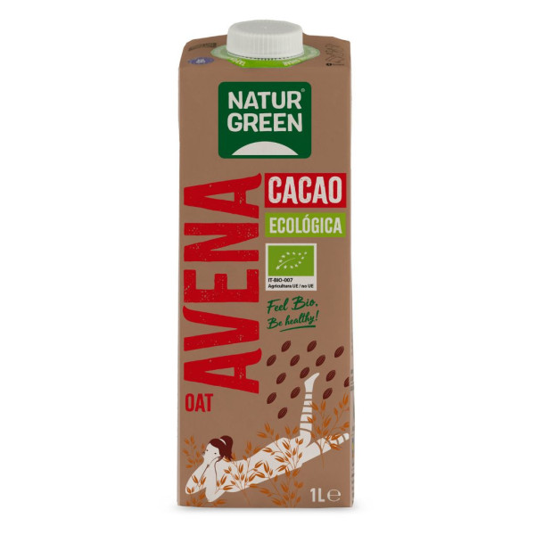 Bebida Avena Cacao 1L Bio Naturgreen