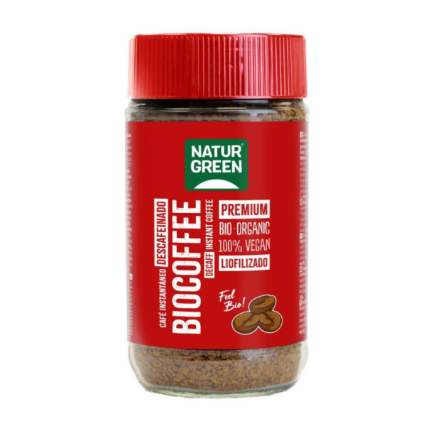 Café Soluble Descafeinado 100g Bio Naturgreen
