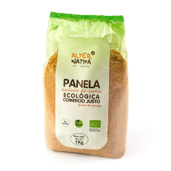 Azúcar Caña Panela 1Kg Ecuador Bio Alternativa3