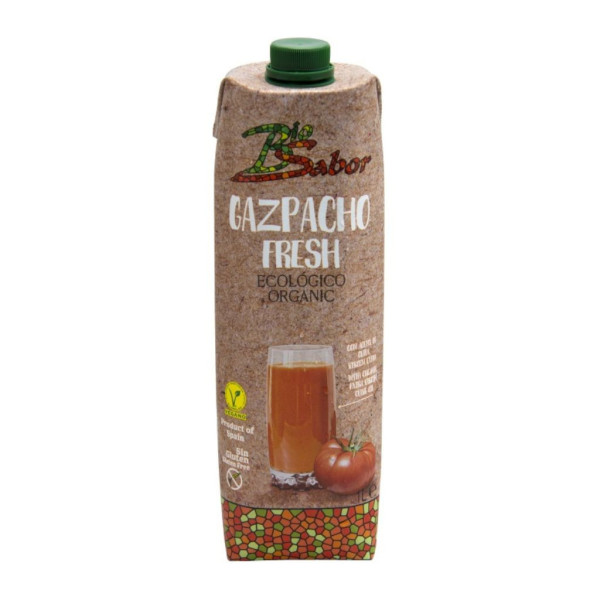 Gazpacho 1L Fresh Sin Gluten Bio Biosabor
