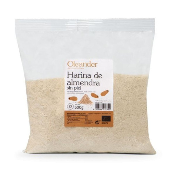 Harina Almendra Pelada 500g Bio Oleander