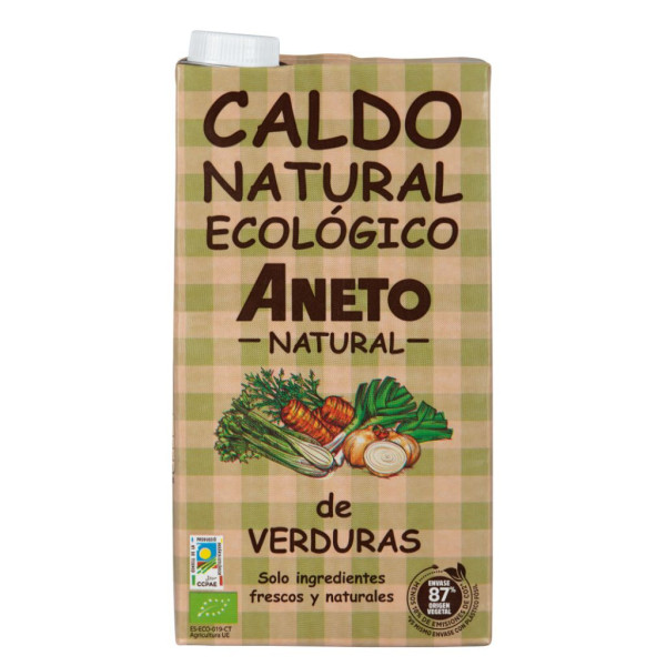 Aneto Caldo Verduras 1L Bio