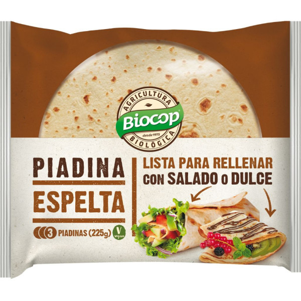 Piadina Espelta 225g Bio Biocop