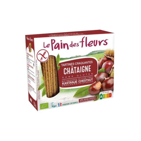 Pan Flores Castaña 150g  Bio Le Pain des Fleurs