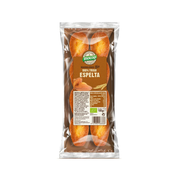 Magdalenas de Espelta 180g Bio Biocop