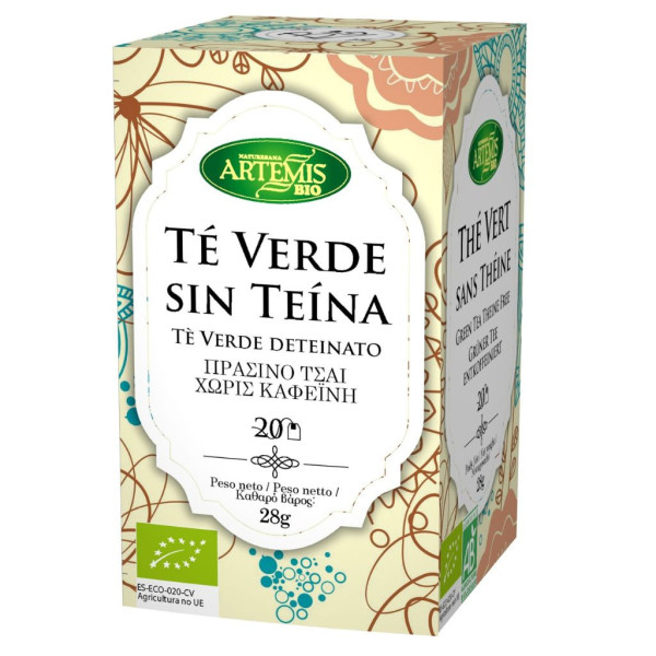 Té Verde Sin Teína Bio Artemis