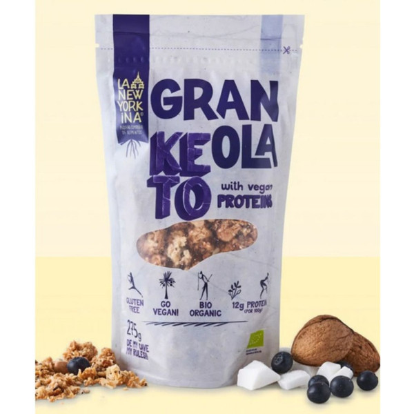 Granola Keto Sin Gluten Bio La NewYorkina