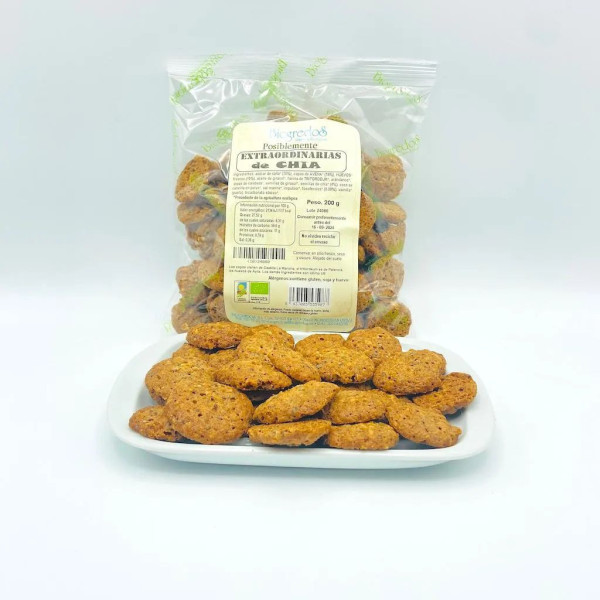 Galletas Extra con Chía 200g Bio Biogredos