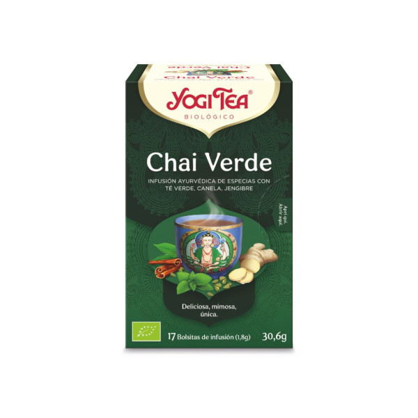 Yogi Tea Chai Verde Bio 17 Bols.