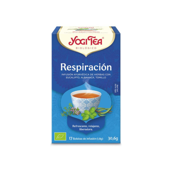 Yogi Tea Respiración Bio 17 Bols.