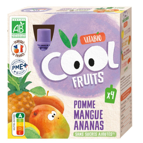 Cool Fr Manzana, Mango, Piña 90g Bio Vitabio