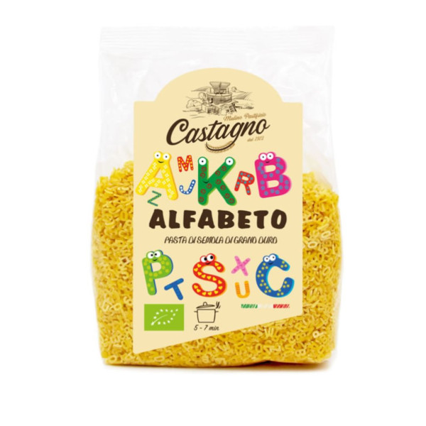 Sopa Letras Trigo Duro 500g Bio Castagno