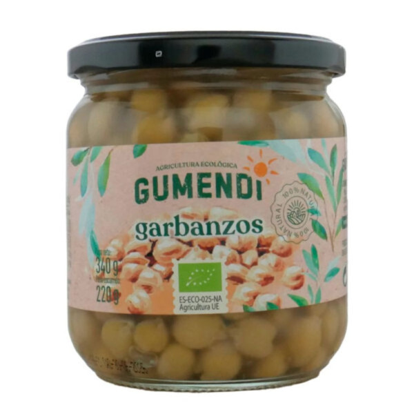 Garbanzos 340ml Bio Gumendi