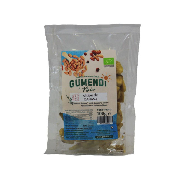Chips de Banana 100g Bio Gumendi