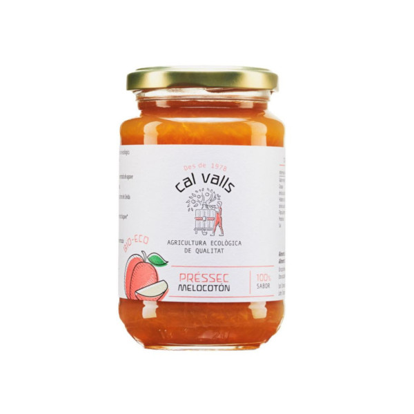 Mermelada de Melocotón sin Azúcar 375g Bio Cal Valls