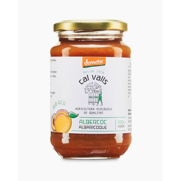 Mermelada de Albaricoque sin Azúcar 375g Bio Cal Valls