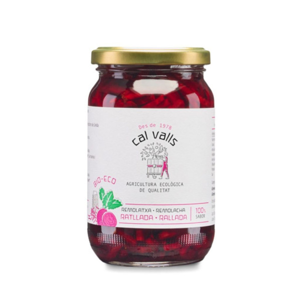 Remolacha Rallada con Vinagre 210g Bio Cal Valls