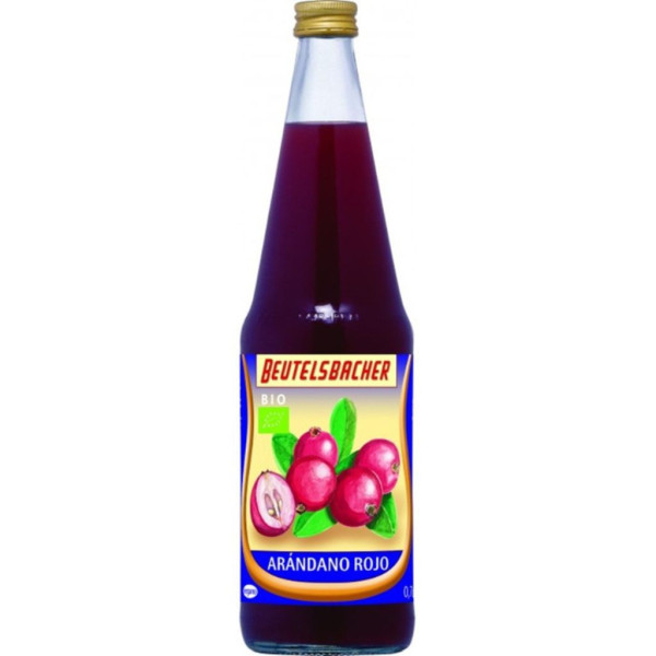Zumo de Arándano Rojo 700ml Bio Beutelbacher