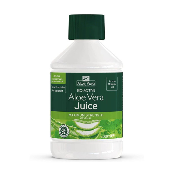 Zumo Aloe Vera 500ml Aloe Pura