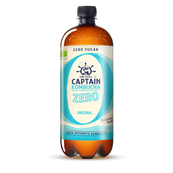 Kombucha 1l Zero Original Bio Captain Kombucha