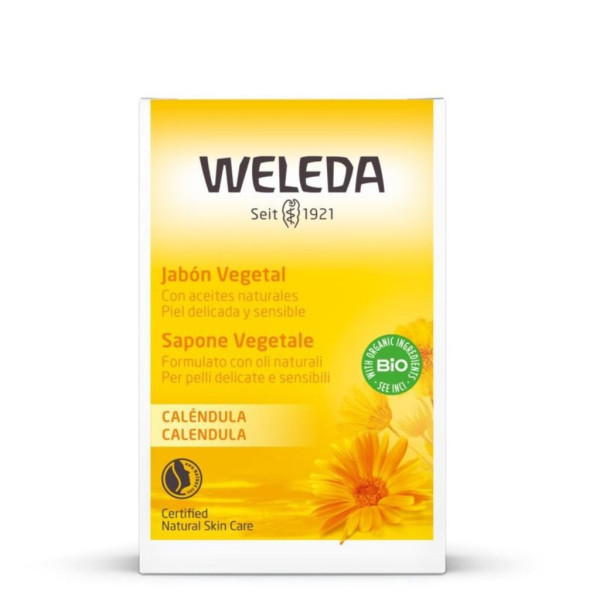 Jabón Vegetal Caléndula 100g Weleda