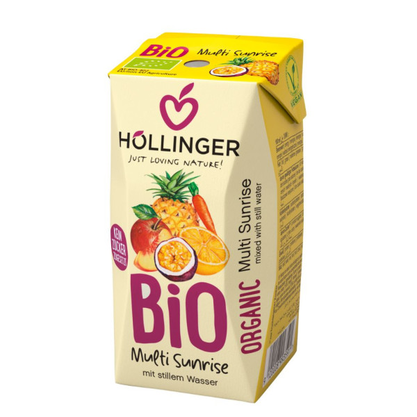 Zumo Multifrutas 3x200ml Bio Hollinger