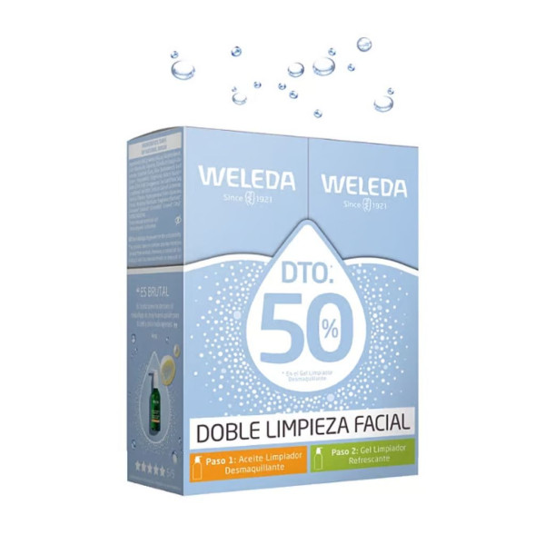 Pack Aceite + Gel Limpiador Weleda