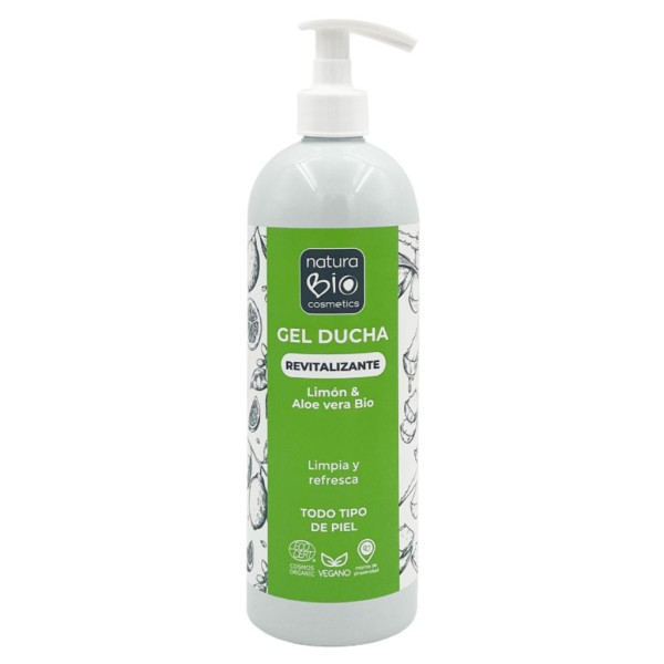 Gel Ducha Revitalizante Limón y Aloe Vera Bio Naturabio