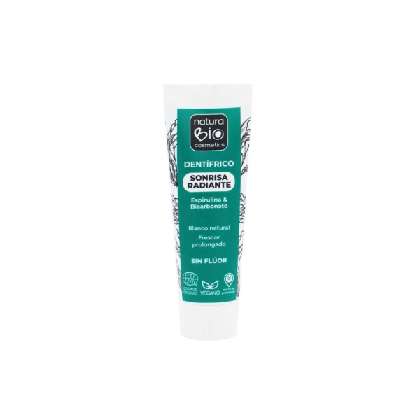 Dentífrico Sonrisa Radiante Espirulina Bio Naturabio