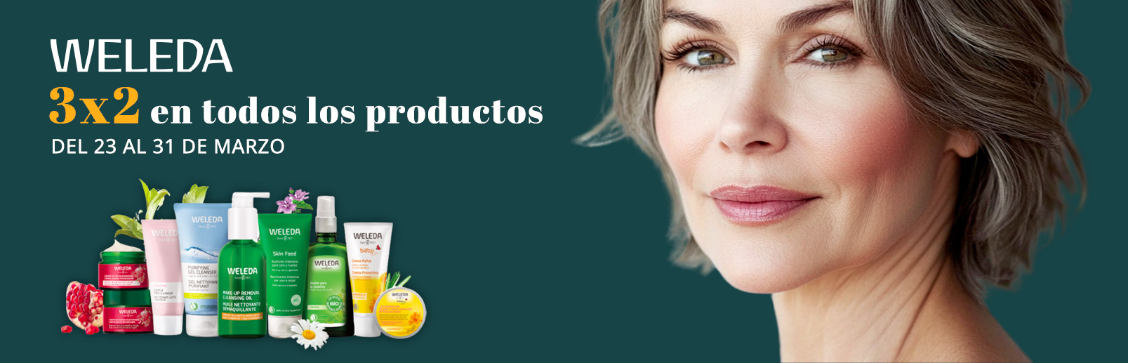 Promoci&oacute;n 3 x 2 en productos WELEDA
