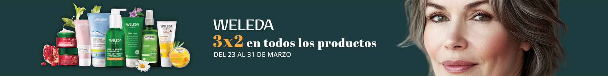 Promoci&oacute;n 3 x 2 en productos WELEDA